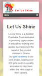 Mobile Screenshot of letusshine.org